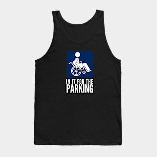 Missing or amputed leg disabled Tank Top